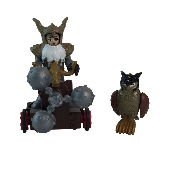 Fisher Price Imaginext Castle Weapon Set Eagle Talon Knight Owl Gauntlet Vehicle - Picture 8 of 13